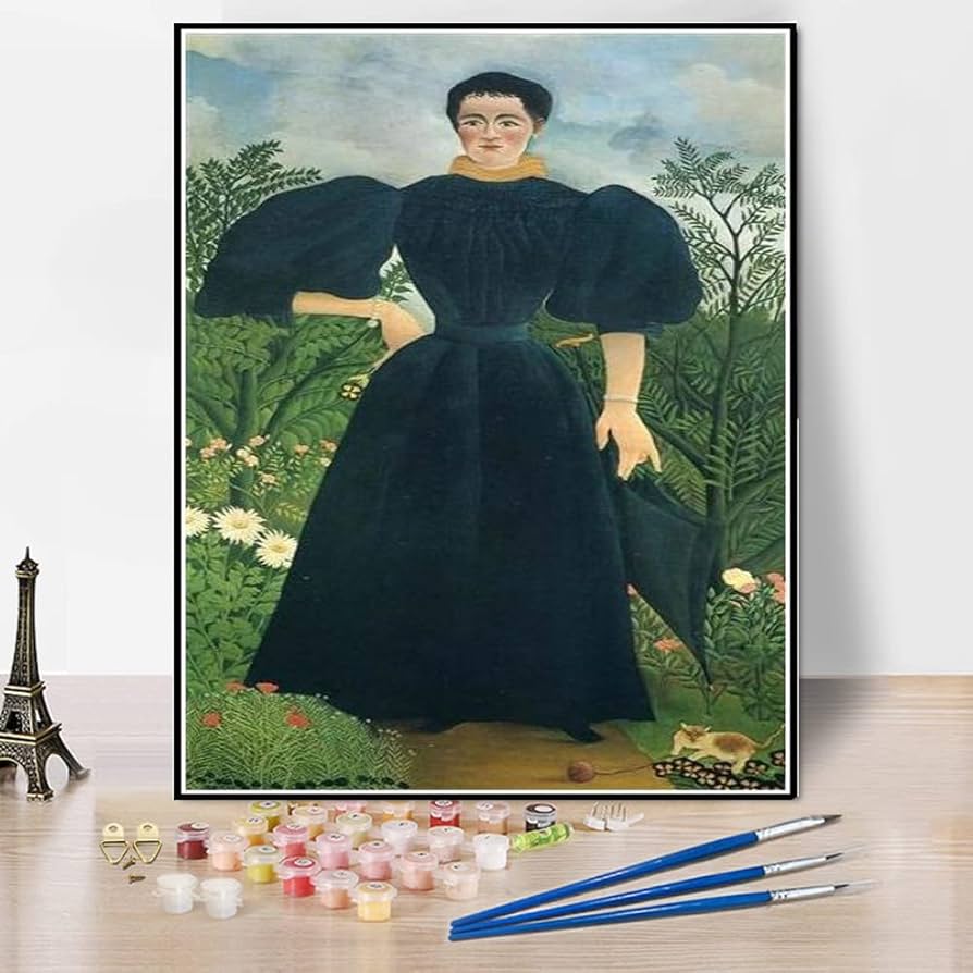 Amazon | 油絵 数字キットによる絵画 塗り絵 大人 手塗り アンリ