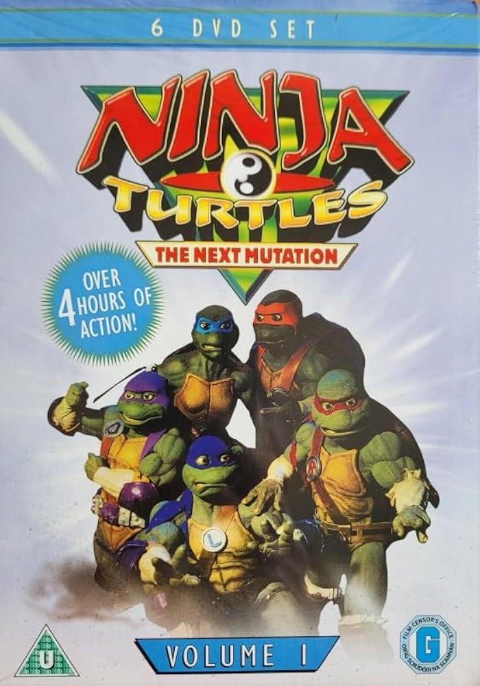 Amazon.co.jp: Ninja Turtles, The Next Mutation Volume 1 (6 DVD set