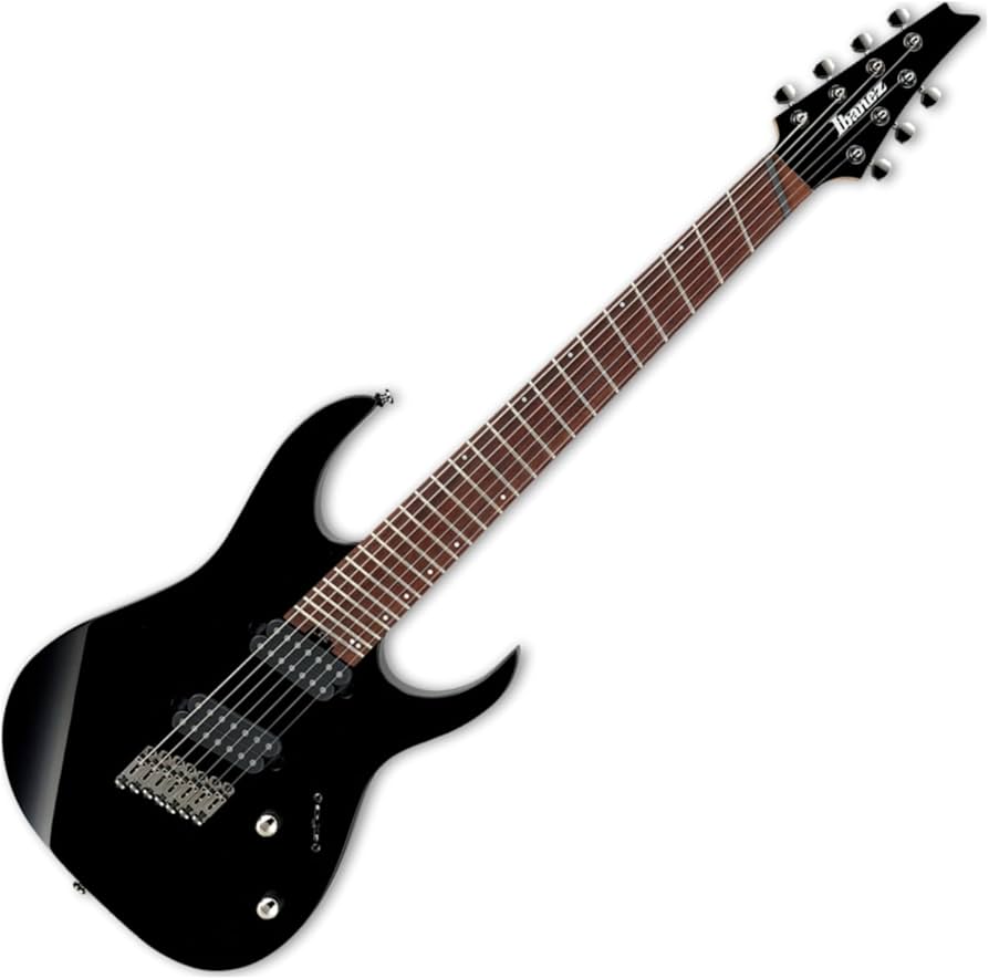 Amazon.com: Ibanez RGMS7 - Black : Musical Instruments