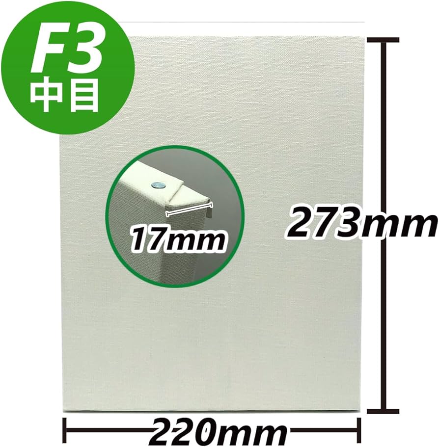 Amazon.co.jp: ゆめ画材 限定 張りキャンバス F3 麻100％ 中目 油彩