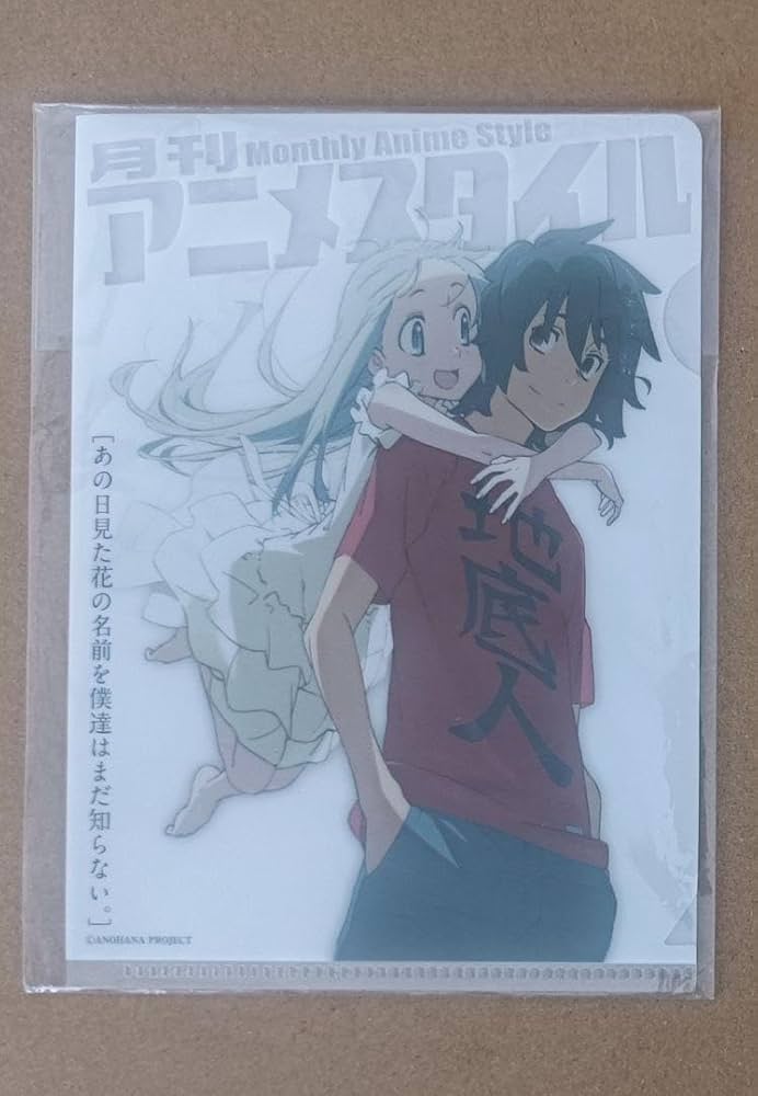 Amazon.co.jp: あの花×アニスタ渋谷TSUTAYA『めんまじんたん』クリア