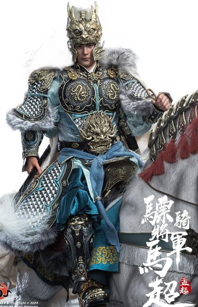 Amazon | [AC]JSTOYS 1/6 骠騎將軍 馬超-孟起 豪華版JS006 可動