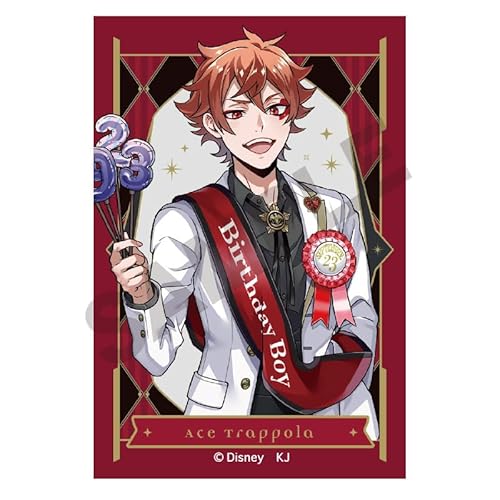 ブルームバースデーカバー付き缶バッジ エース・トラッポラ【ANIPLEX＋