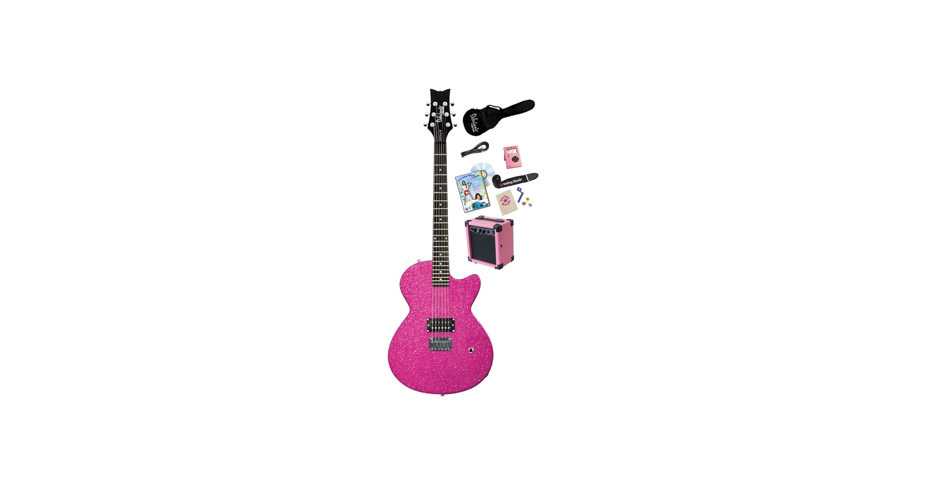 Amazon.com: Daisy Rock Debutante Rock Candy Princess Atomic Pink
