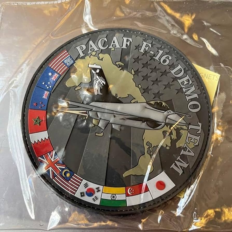 Amazon.co.jp: PACAF F16 DEMOTEAM パッチ 三沢基地 : おもちゃ