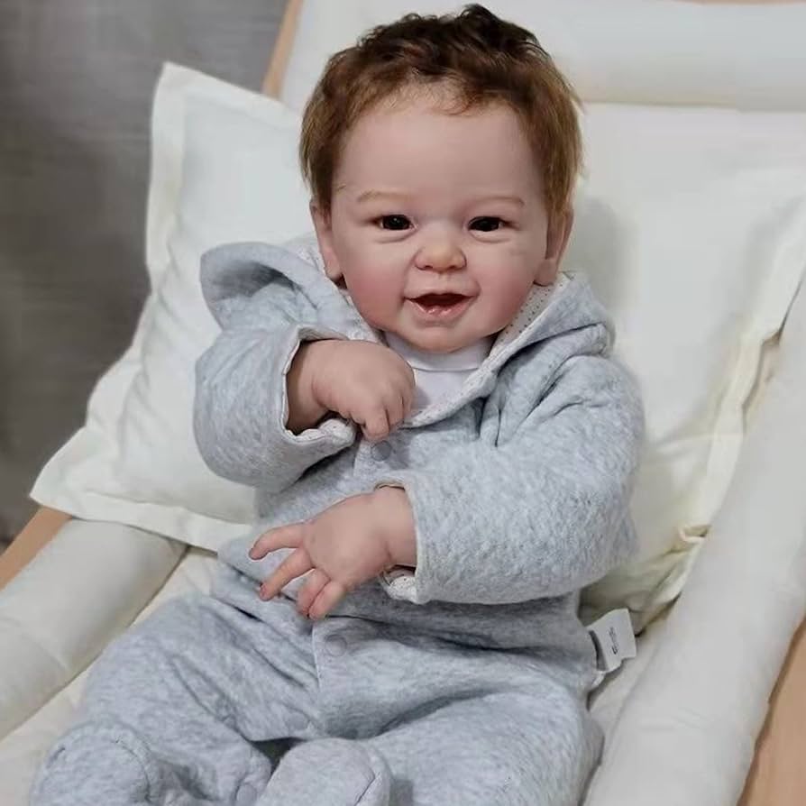 Amazon.co.jp: リボーンドール 21インチ52cm やわらかい布ボディ 幼児