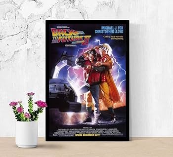 Amazon.co.jp: 映画ポスター バックトゥザフューチャー 2 Back to the