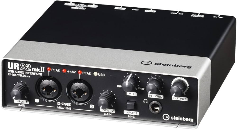 Yamaha Interface USB Steinberg UR22MKII de 2 canais : Steinberg