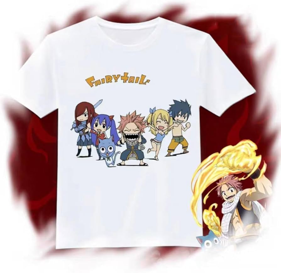 Amazon | フェアリーテイル 半袖 tシャツ 夏服 グッズ ハッピー