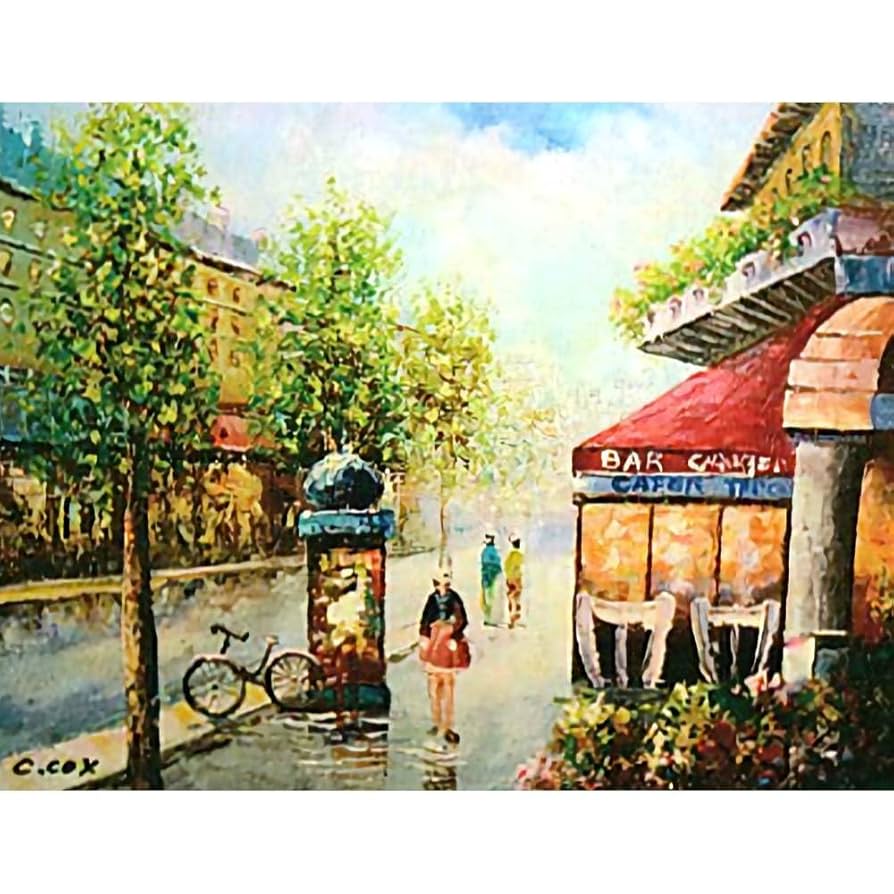 丸の内路地」'61 F12 絵画 油彩画 油絵 風景画 アート 丸の内路地 '61