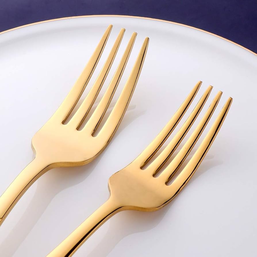 Amazon | Do Buy カトラリーセット 5本セット ゴールド 洋食器 18-8