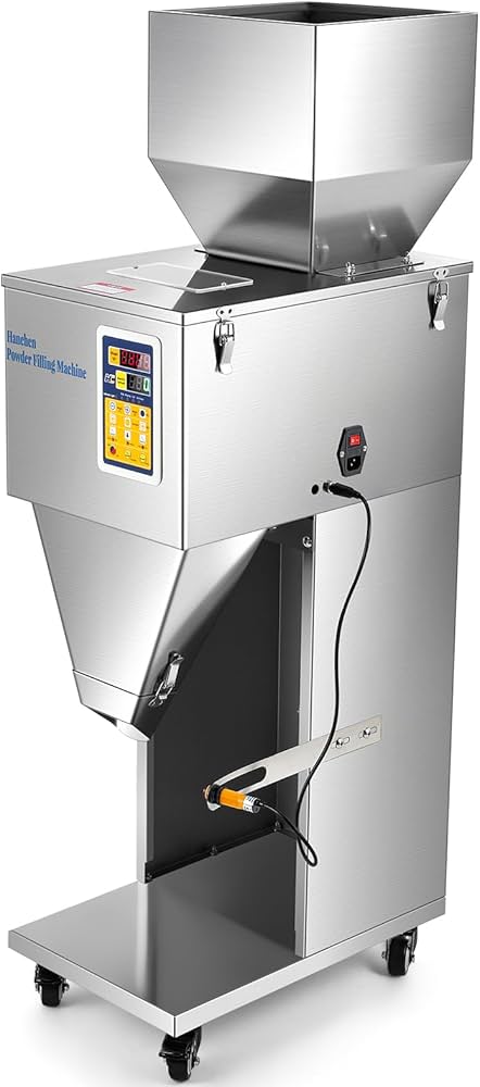 Amazon.co.jp: Hanchen デジタル穀物包装機 20~999g 多機能顆粒充填機