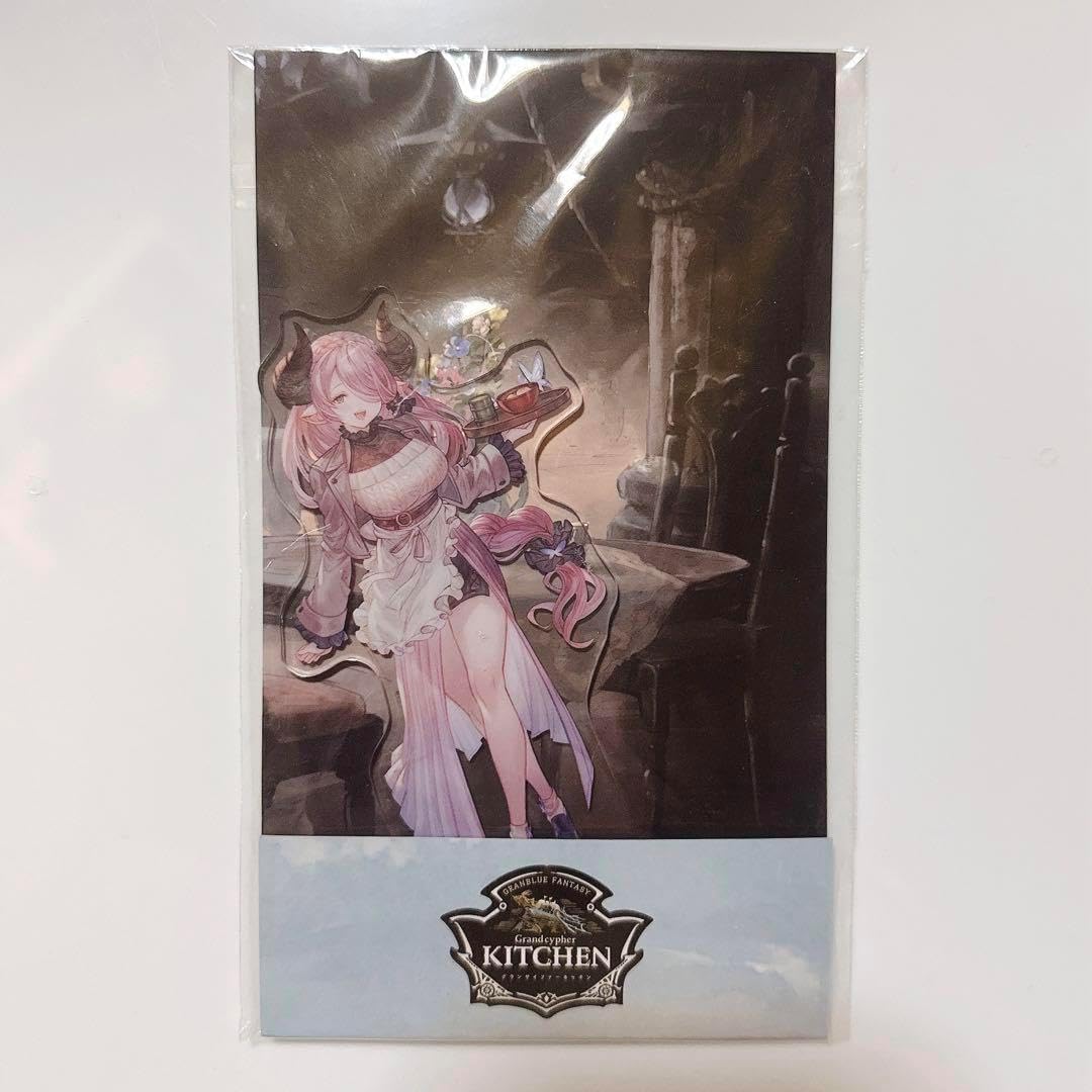 グランブルーファンタジーリリンク ナルメア A2クリアーポスター 開封