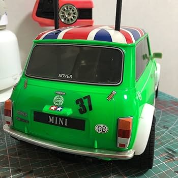 Amazon | タミヤ1/10 ローバーミニクーパー Mシャーシ プロポセット