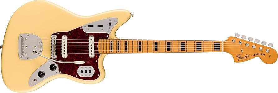 Amazon.com: Fender Vintera II '70s Jaguar Electric Guitar