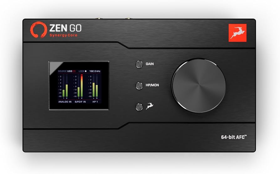 Amazon.com: Zen Go Synergy Core, Audio Interface, 4x8 Bus-Powered