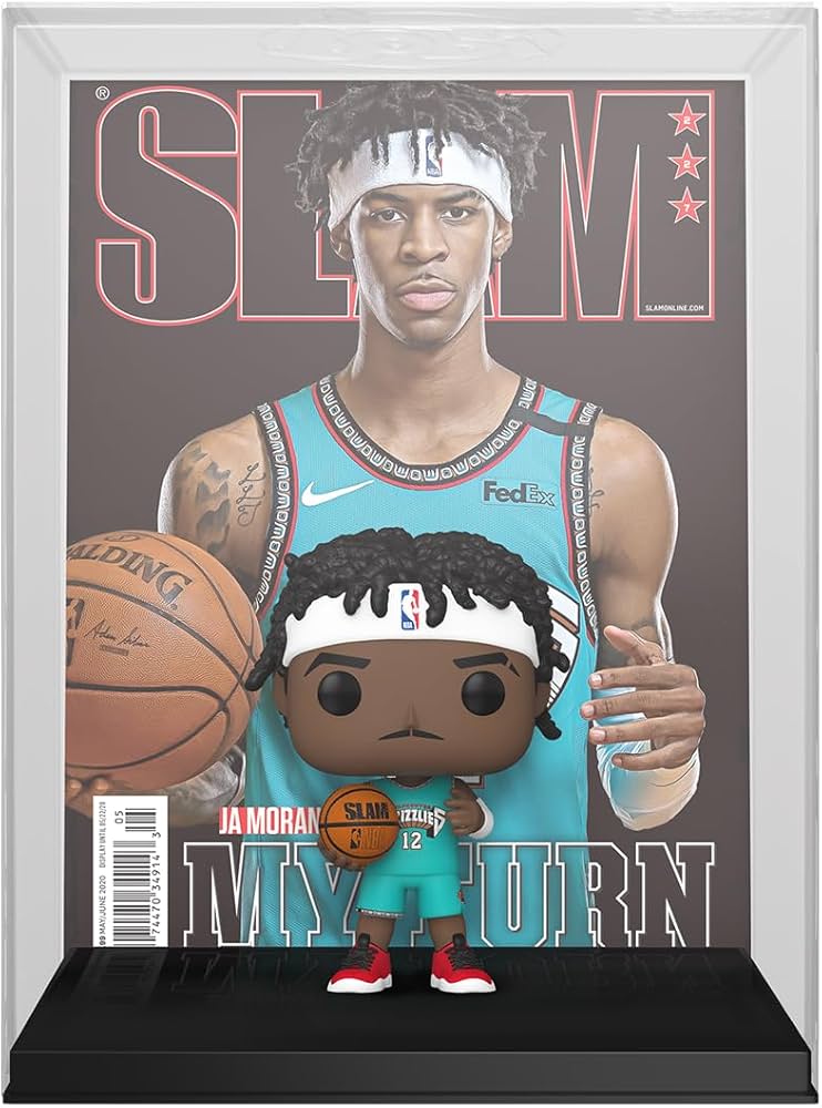 Amazon.co.jp: NBA ジャ・モラント フィギュア Funko!POP Cover Slam