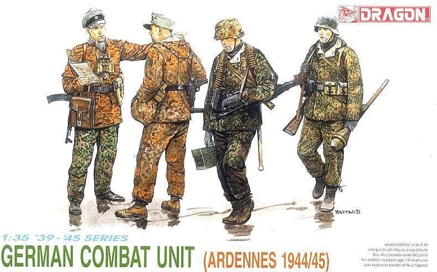 Amazon.co.jp: ドラゴンモデルズ 1/35 ドイツ 武装親衛隊 冬季装備