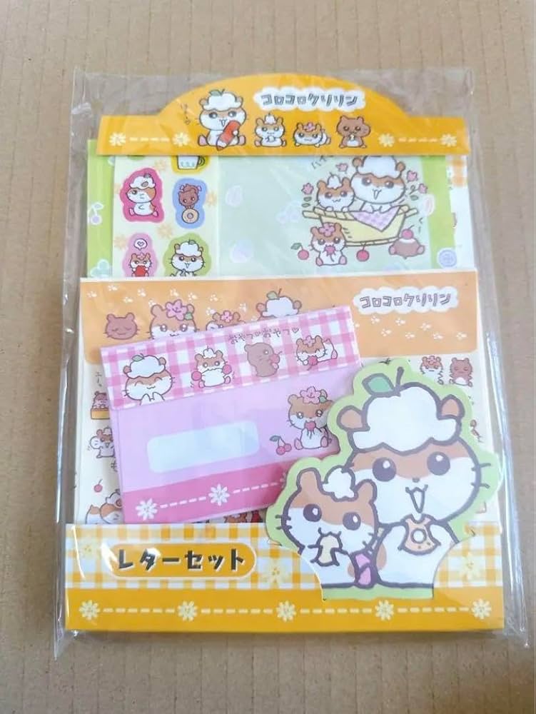 Amazon.co.jp: コロコロクリリン レターセット（平成レトロ） : 文房具