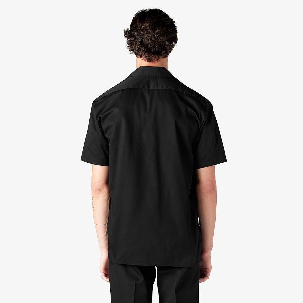 Dickies Short Sleeve Work Shirt, Black, XL : Amazon.ca: Clothing