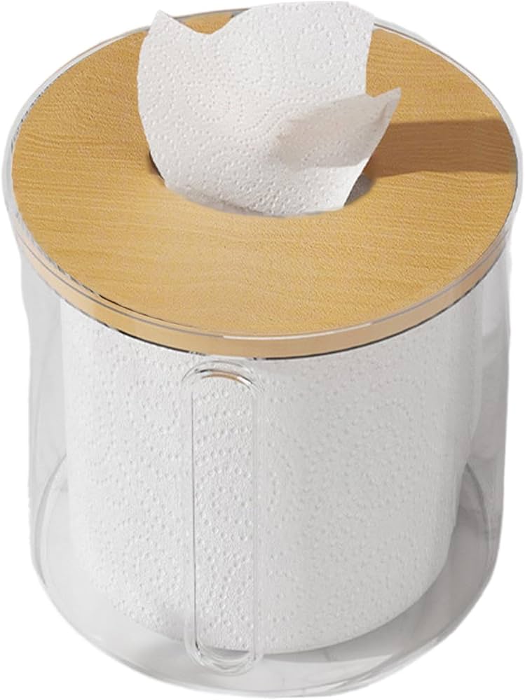 Amazon｜デスク用ティッシュホルダー | ロールペーパー用収納ボックス