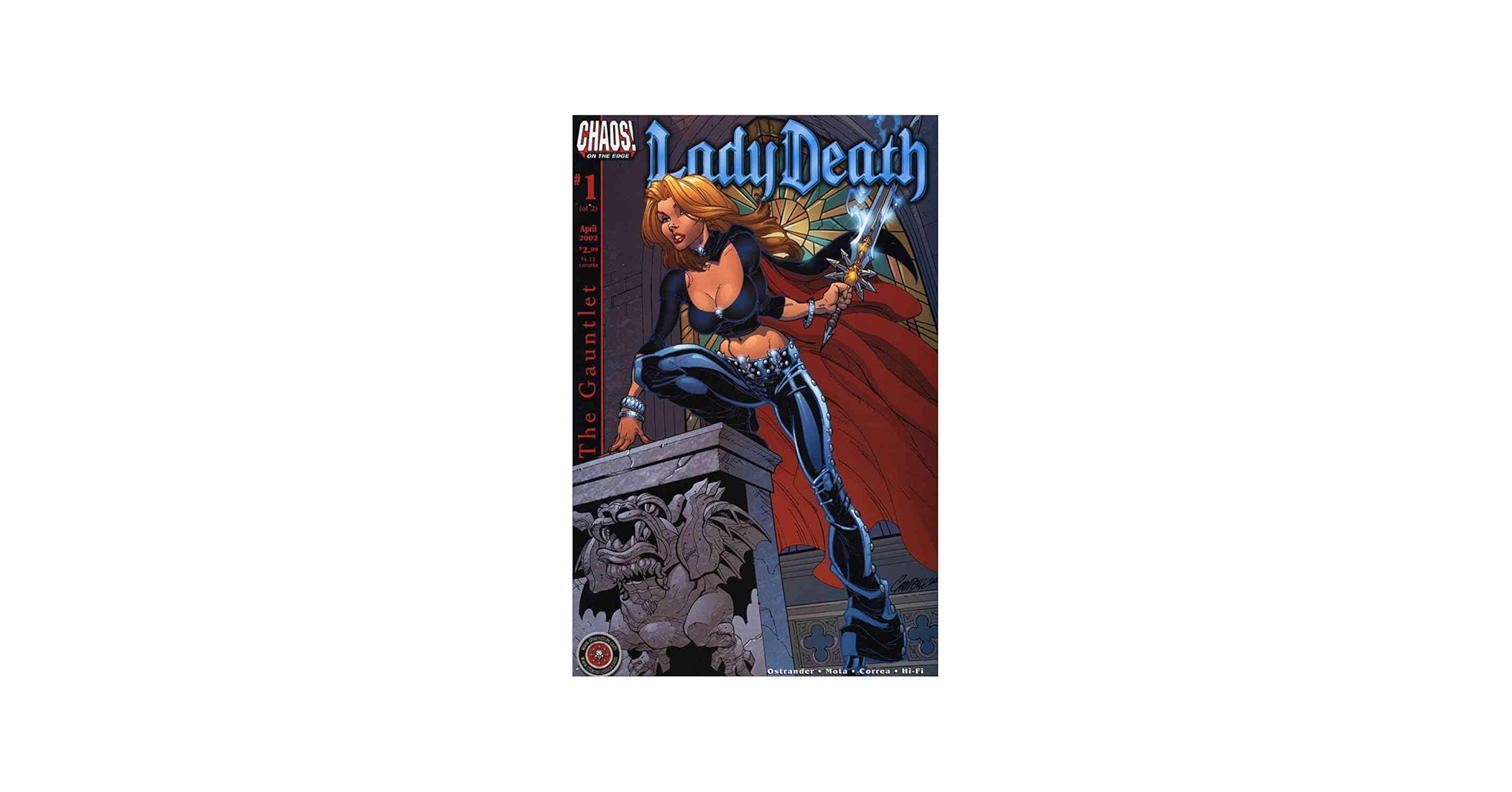 Amazon.com: Lady Death: The Gauntlet #1 FN ; Chaos comic book | J