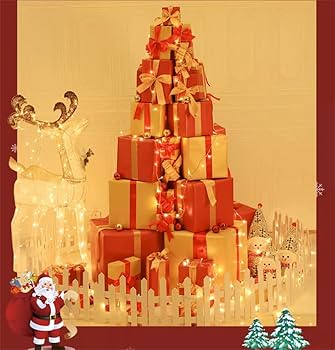 Amazon.co.jp: クリスマス飾りセット ボックス プレゼントボックス