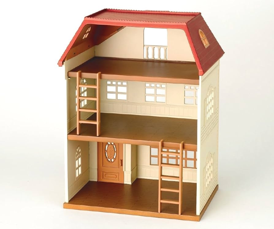Amazon.co.jp: シルバニアファミリー お家 3階建てのおしゃれなお家
