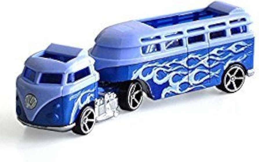 Amazon.com: Hot Wheels Track Stars Custom Volkswagen Hauler Die