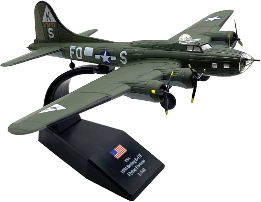 Amazon | 1/144スケール B-17爆撃機 戦闘機 ダイキャストモデル