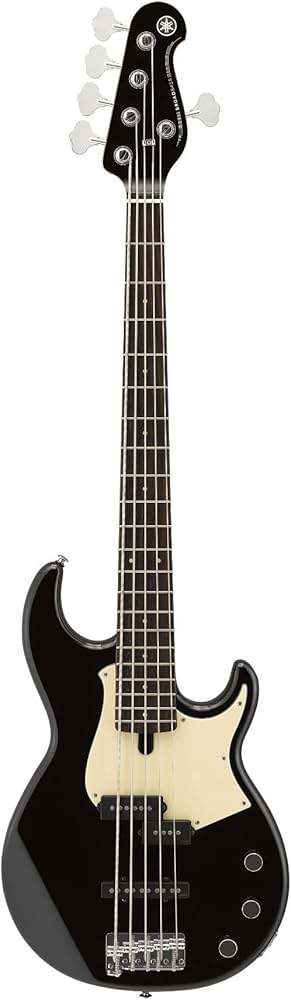 Amazon.com: Yamaha BB435 BB-Series 5-String Bass Guitar, Black
