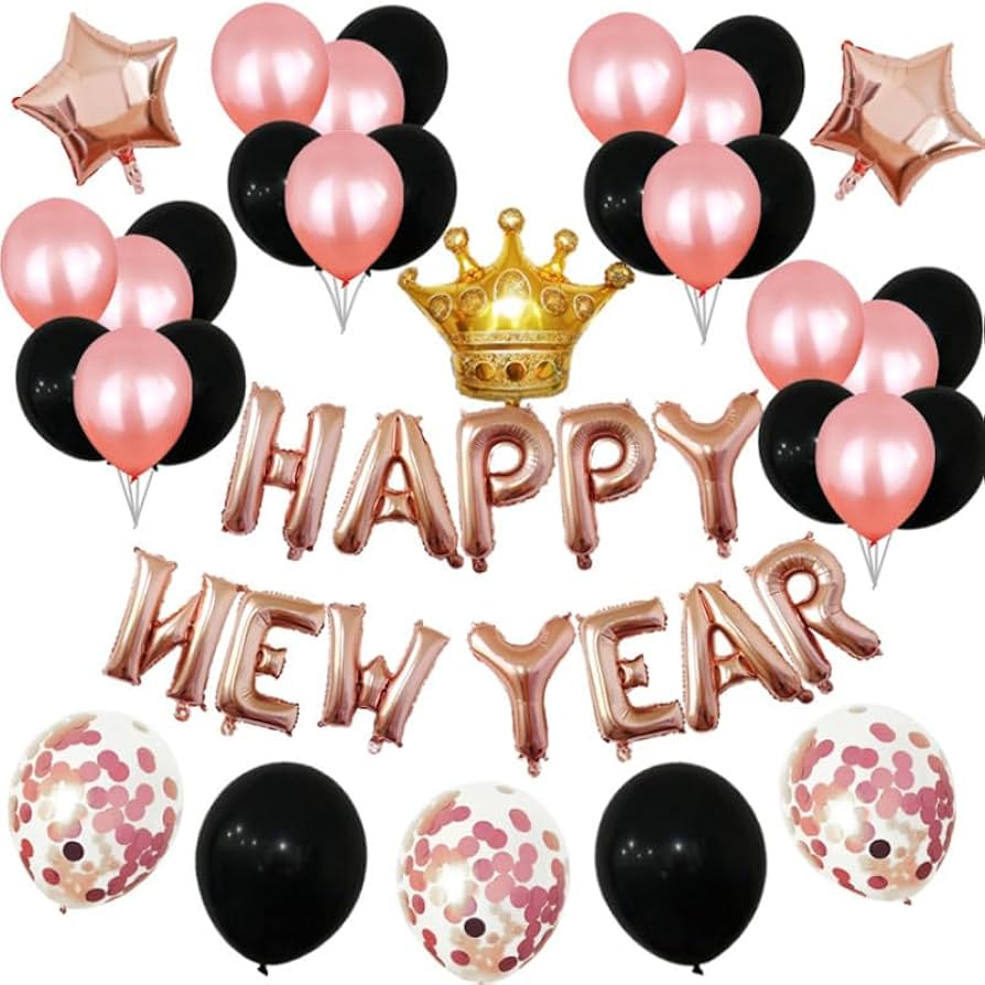 Amazon | 新年 パーティーグッズ 装飾 newyearパーティー 飾り付け