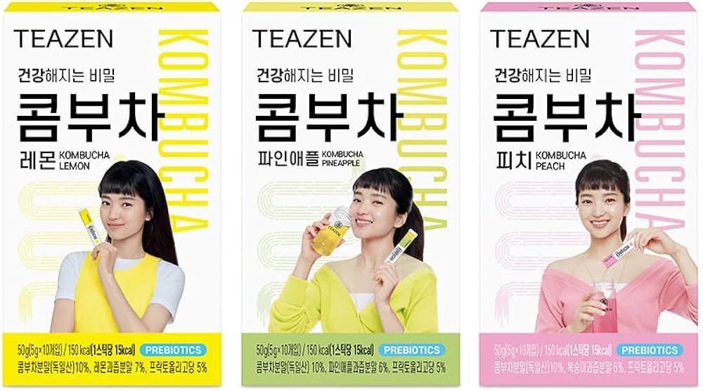 Amazon.co.jp: 【TEAZEN】ティーゼン コンブチャ 50g (5g×10個入り) 3