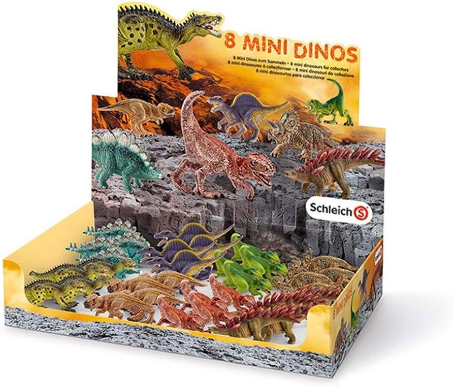 Amazon.co.jp: Schleich シュライヒ 恐竜ミニ恐竜32個入り(2016