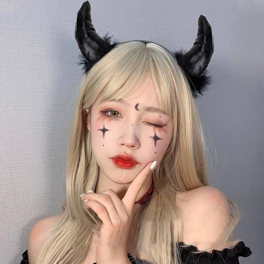 Amazon.co.jp: [Moeagel] ハロウィン カチューシャ 小悪魔 コスプレ