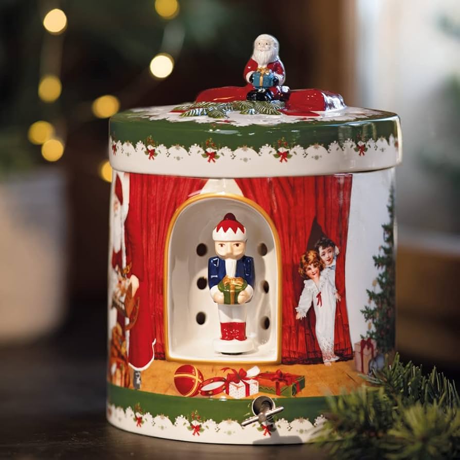 Amazon.com: Villeroy & Boch - Christmas, Package Round, Santa