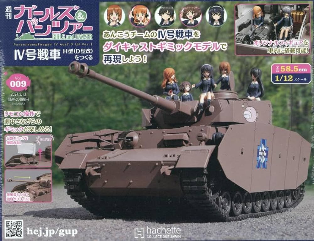 Amazon.co.jp: ガールズ&パンツァー IV号戦車 H型(D型改)をつくる(9
