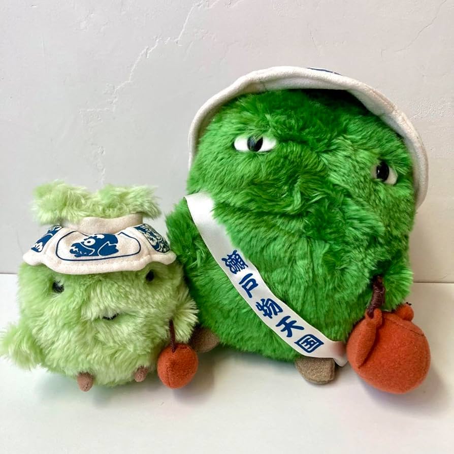 Amazon.co.jp: モリゾー&キッコロ ぬいぐるみ ご当地 瀬戸物 ! 愛 地球