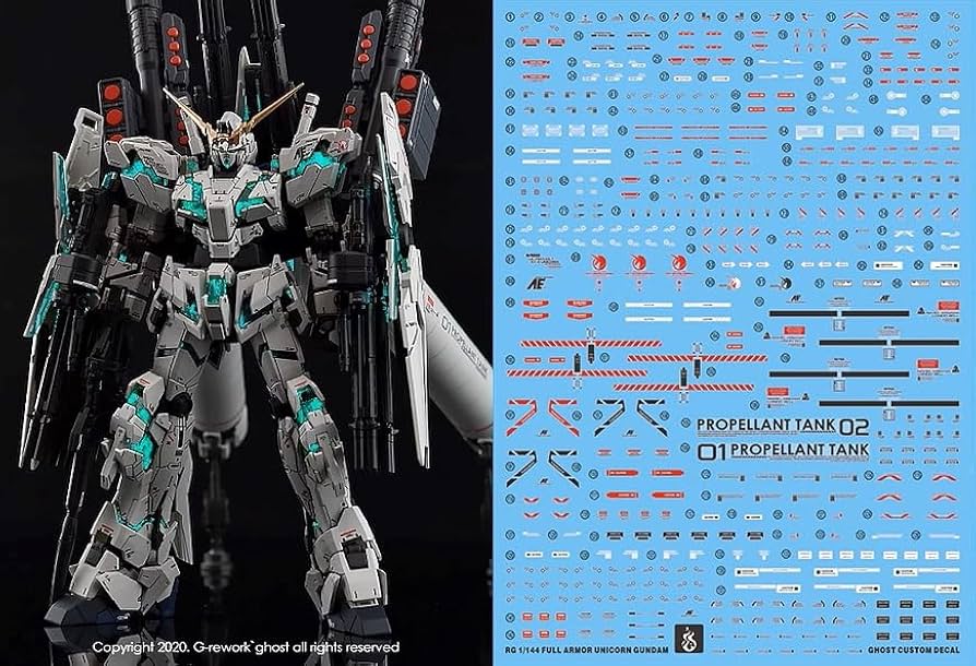 Amazon | 〔1/144スケール HG/RG〕RX-0 フルアーマー・ユニコーン 用水