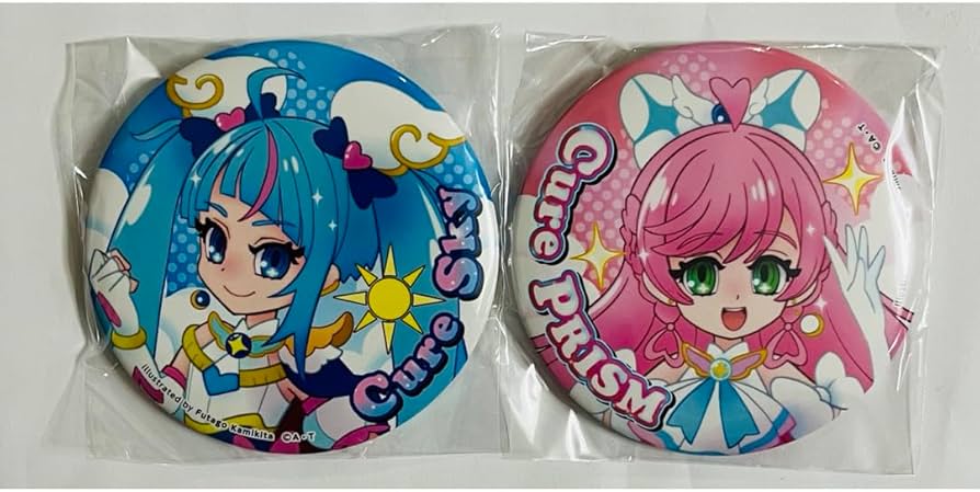 Amazon | ひろがるスカイプリキュア 上北ふたご先生 缶バッジ ソラまし