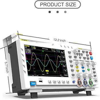 2 Channel Oscilloscope ADS1014D, 2in1 Oscilloscope and Signal