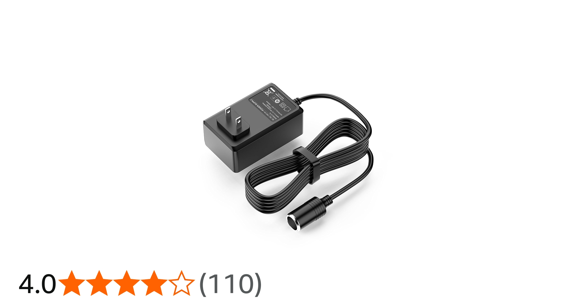 Amazon.co.jp: 100V 12V AC-DC 変換アダプター 3A 36W 車用シガー