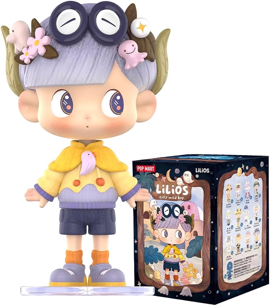 Amazon.co.jp: POPMART LiLiOS City Wild Boy シリーズ【ピース