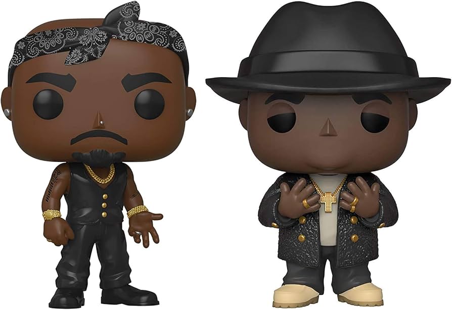 Amazon.com: Funko Rocks: POP! Notorious B.I.G. and Tupac