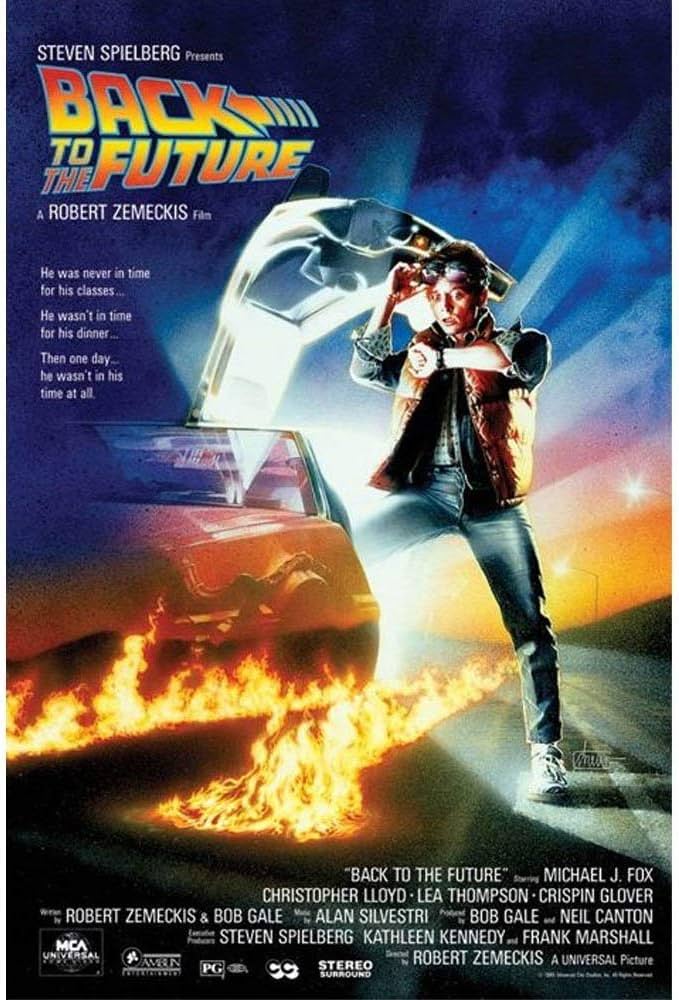 Amazon.co.jp: 映画ポスター BACK TO THE FUTURE バック