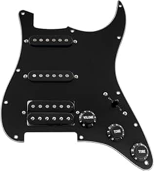 Amazon | Musiclily Basic 11穴 HSS 配線済みピックガード Prewired