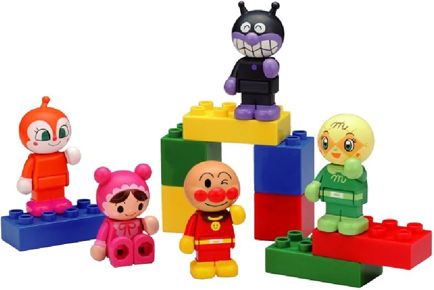 Amazon.co.jp: BlockLabo ブロックラボ アンパンマン ブロックと
