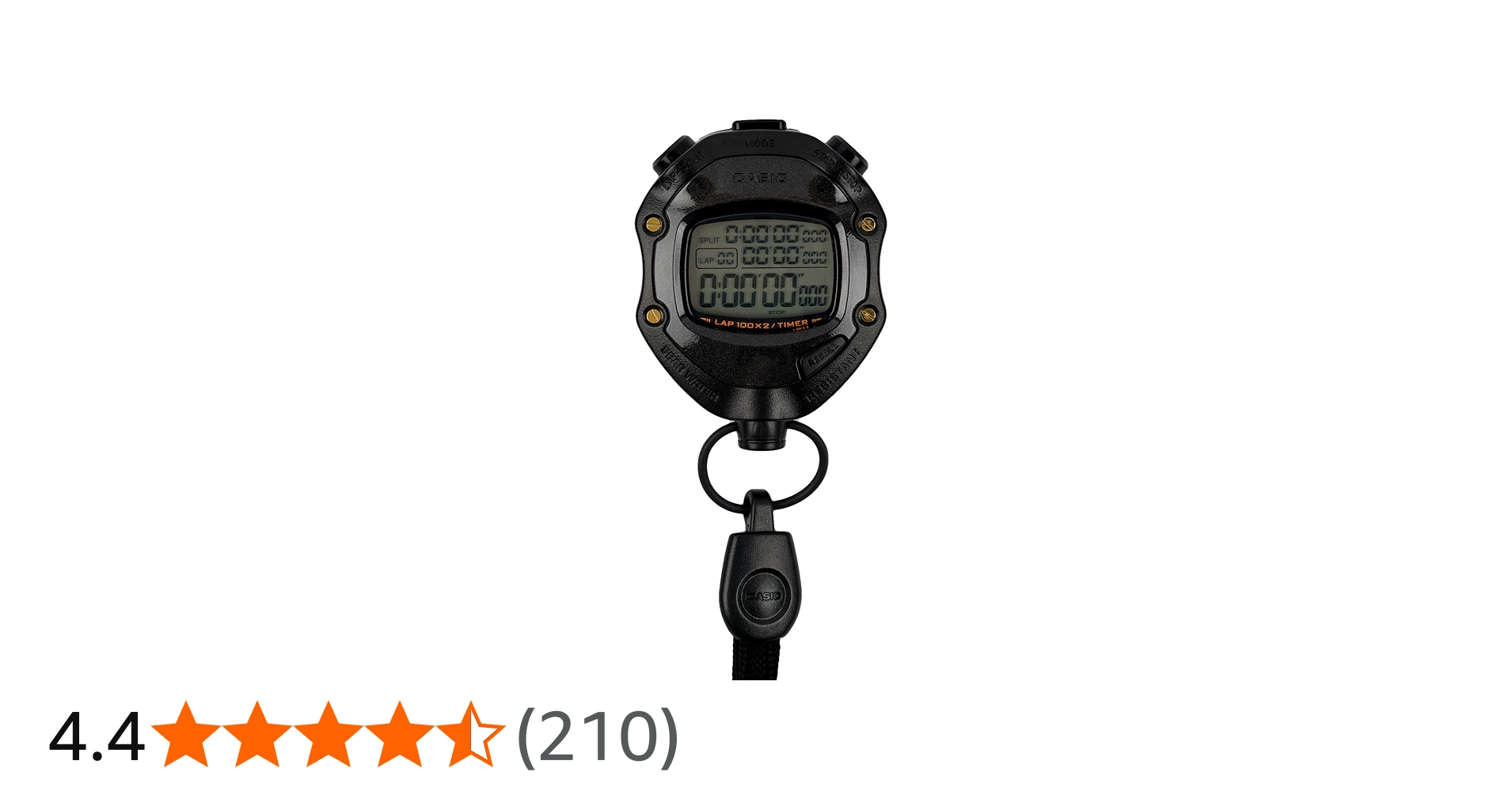 Amazon.co.jp: CASIO(カシオ) ストップウォッチ サッカー 対応