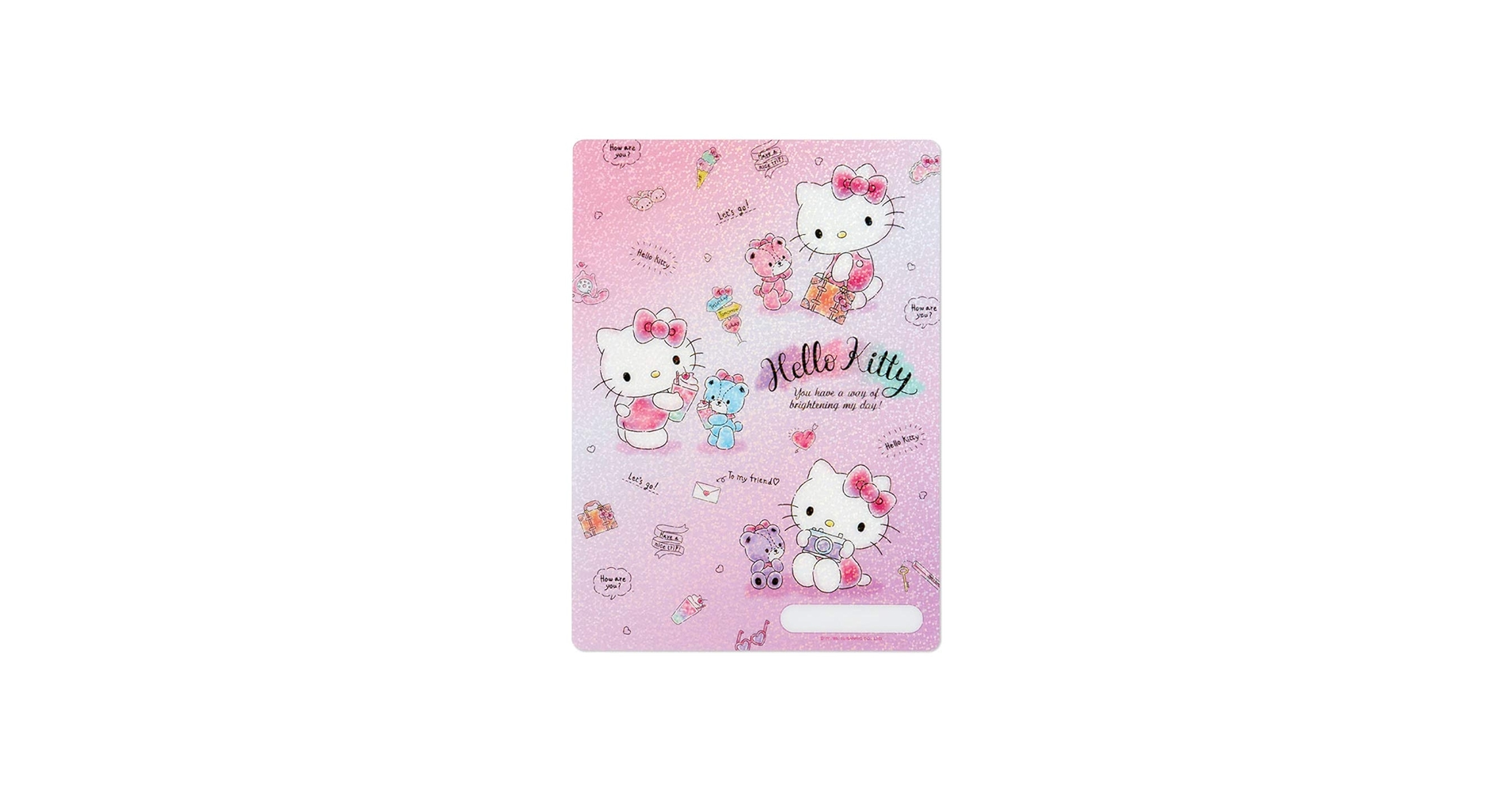 Amazon.co.jp: サンリオ(SANRIO) ハローキティ 下敷き 627216 : 文房具