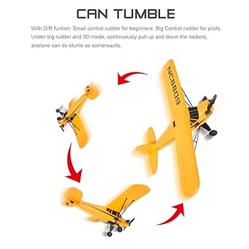 3D/6G 5 ウェイリモートコントロールラジコン飛行機 3D/6G 5 ウェイ